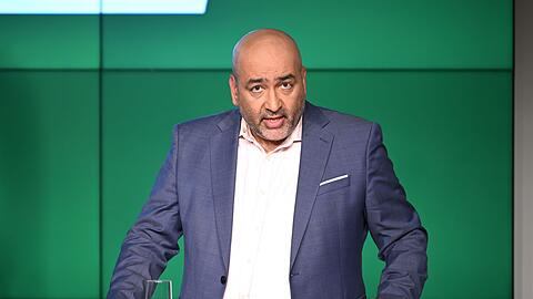 Omid Nouripour, Bundesvorstande von Bündnis 90/Die Grünen, spricht bei einem Termin.