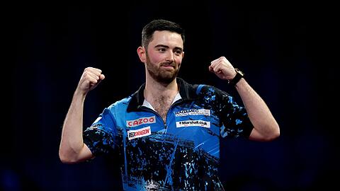 Beim Grand Slam in Wolverhampton war er erfolgreich: Luke Humphries.