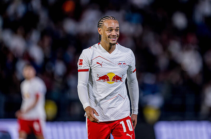 Xavi Simons ist im Fokus des FC Bayern. Xavi Simons ist im Fokus des FC Bayern.