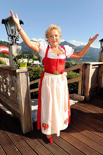 Gastgeberin Rosi Schipflinger.