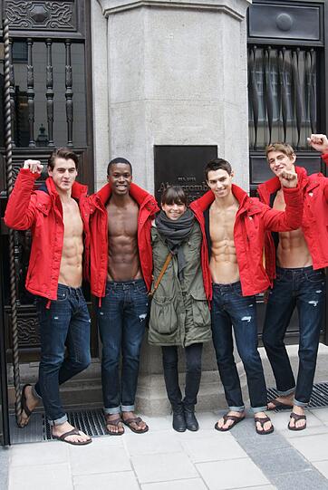 Abercrombie and Fitch: Bilder vom Laden in München