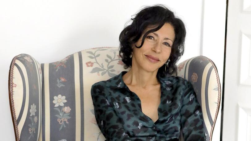 Die französische Schriftstellerin Yasmina Reza.
