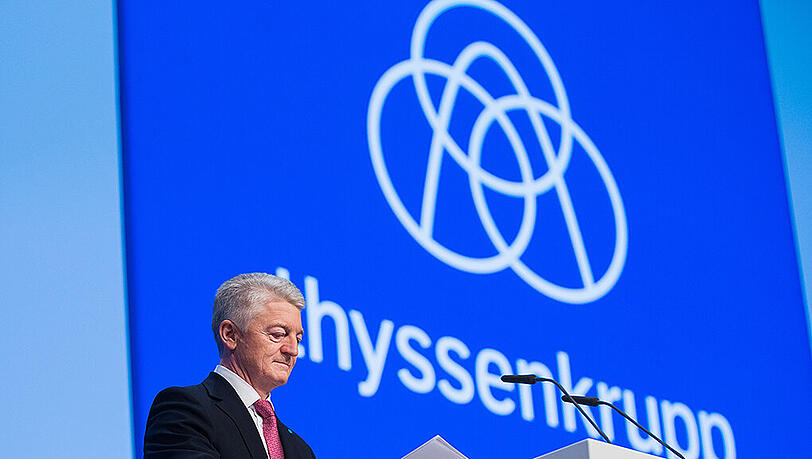 Thyssenkrupp-Vorstandschef Heinrich Hiesinger Thyssenkrupp-Vorstandschef Heinrich Hiesinger