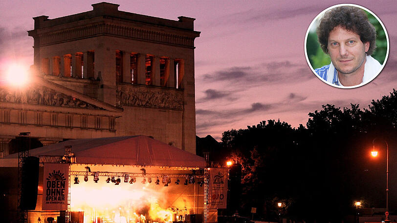 Zur mäßigen Freude der Anwohner finden immer wieder Konzerte auf dem Königsplatz statt. Auch Anna Netrebko ist hier schon mehrfach aufgetreten. AZ-Kulturvize Adrian Prechtel kommentiert die Rockavaria-Pläne.