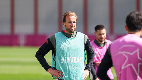 Harry Kane nahm nach seinen Sprunggelenkproblemen immerhin am Abschlusstraining teil.