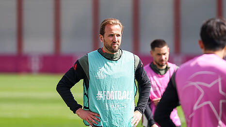 Harry Kane nahm nach seinen Sprunggelenkproblemen immerhin am Abschlusstraining teil.