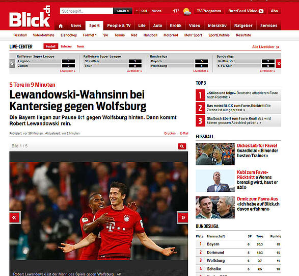 In der Schweiz spricht der "Blick" gar von einem Wahnsinn.