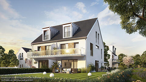 Herrliches Doppelhaus mit großzügigem Garten