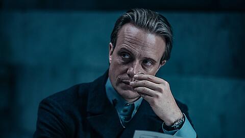 "Woland" war der ursprüngliche Titel des Films: Es ist die Mephisto-Figur, die August Diehl spielt.