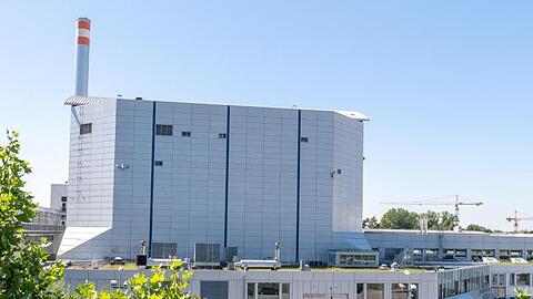 Der Forschungsreaktor FRM II in Garching bei München.