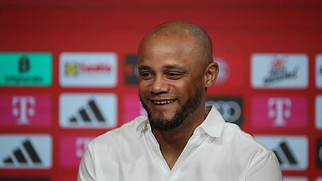 Vincent Kompany ist der neue Trainer des FC Bayern.