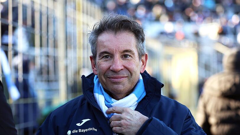 Ruhig bleiben, L&ouml;wen: 1860-Pr&auml;sident Mang.