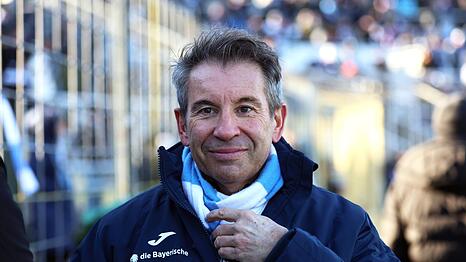 Ruhig bleiben, L&ouml;wen: 1860-Pr&auml;sident Mang.