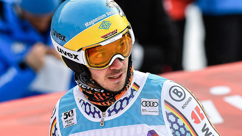 Ein Wimpernschlag fehlte ihm auf das Podest: Felix Neureuther nach seiner Fahrt auf Platz vier im Weltcup-Slalom von Adelboden.