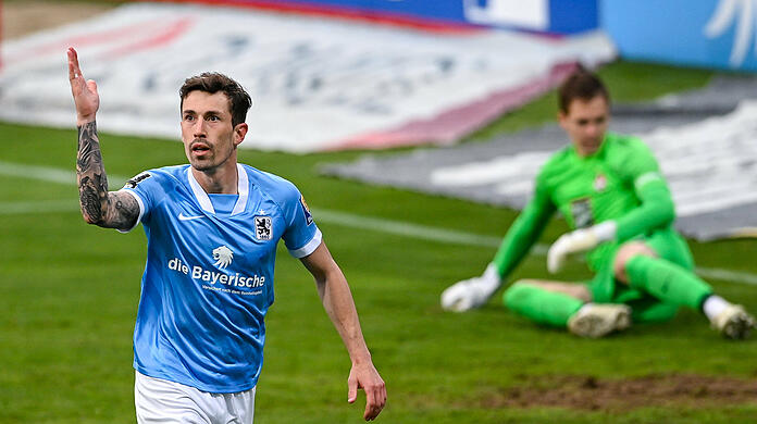 Hatte gegen Kaiserslautern doppelt Grund zu jubeln: Philipp Steinhart.