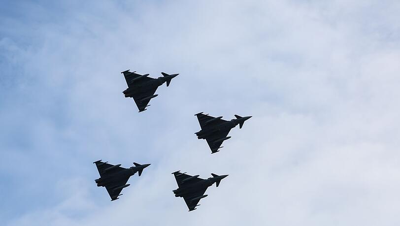 Eurofighter der deutschen Luftwaffe.