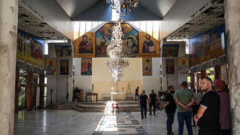 Im Juni wurde ein Selbstmordanschlag auf eine Kirche in Syrien verübt. (Archivfoto)