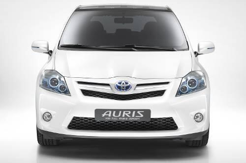 Premiere in Frankfurt: die Studie Auris HSD Hybrid.