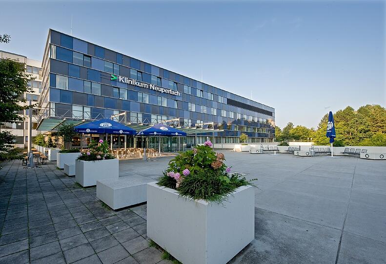 Das städtische Krankenhaus in Neuperlach.