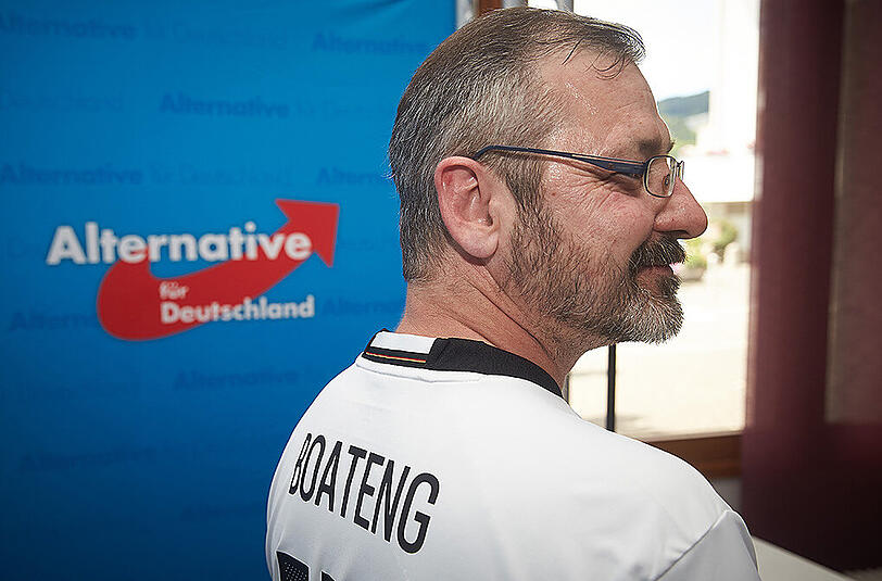 "Boateng ist seit 2007 mein Lieblingsspieler", sagt Ferdinand Weber.