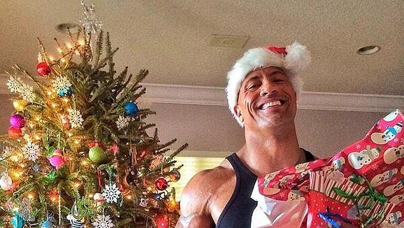 The Rock gibt zu Hause den Müllmann The Rock gibt zu Hause den Müllmann