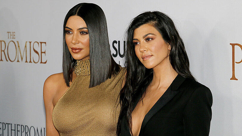 Kim Kardashian West und Kourtney Kardashian