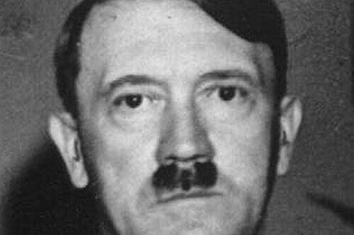 Kunsthistorisch unwichtig: der Maler Adolf Hitler.