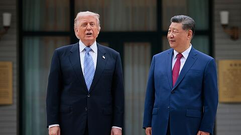 Auch Trump war von Xi in Peking freundlich empfangen worden. (Archivbild)