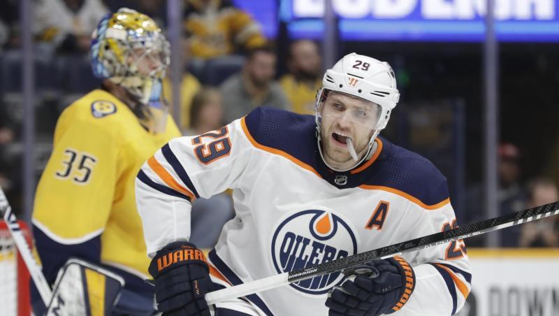 Spielte bis zur Corona-Pause eine überragende NHL-Saison: Leon Draisaitl. Spielte bis zur Corona-Pause eine überragende NHL-Saison: Leon Draisaitl.
