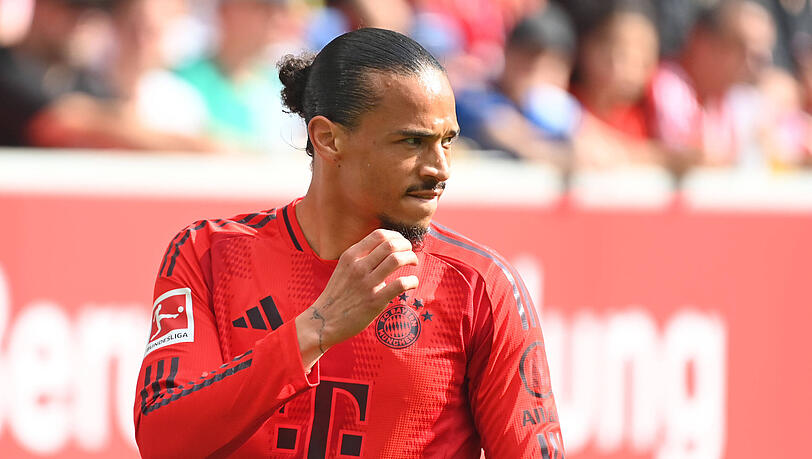 Leroy Sané noch im Trikot des FC Bayern: Ist die das Kapitel München für ihn bald beendet?