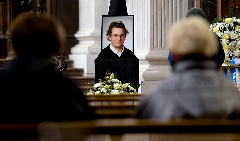 Trauerfeier für Tilmann T. in der Kirche St. Michael