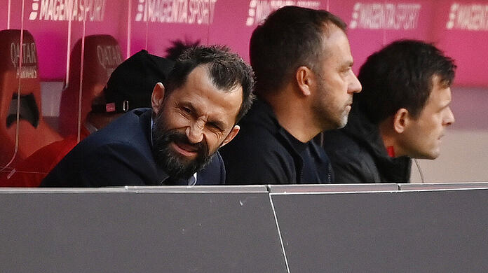 Die Stimmung zwischen Sportvorstand Hasan Salihamidzic und Trainer Hansi Flick scheint nicht die beste zu sein.