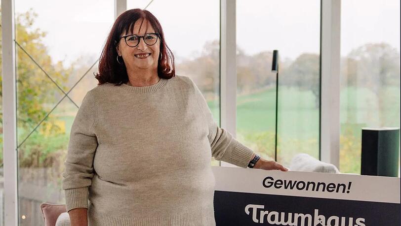 Sabine aus Bayern hat das Ostsee-Haus gewonnen. Sabine aus Bayern hat das Ostsee-Haus gewonnen.