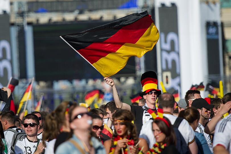 Die Fanmeile in Berlin musste zum Spiel Brasilien gegen Deutschland kurzfristig schließen.