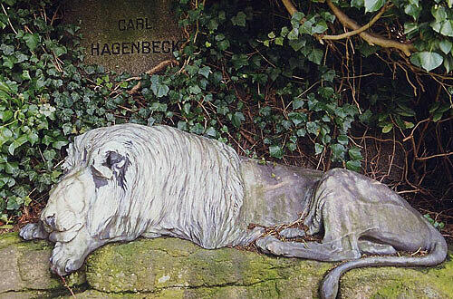 Hagenbeck-Grab auf dem Friedhof Ohlsdorf, Foto: Ohlsdorfer Friedhof