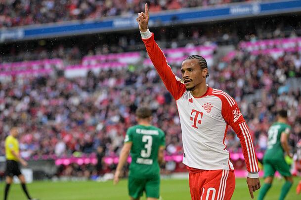 Beim FC Bayern stark in Form: Zeigt Leroy Sané auch im Nationaldress, was in ihm steckt?