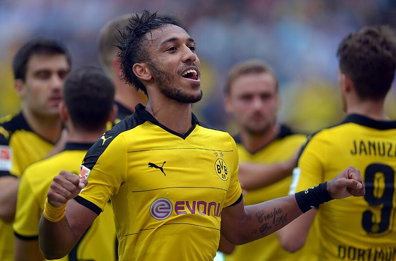 Pierre-Emerick Aubameyang traut Dortmund den Titel zu
