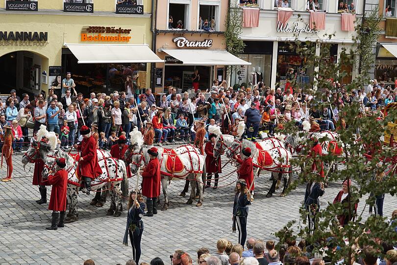 Landshuter Hochzeit 2017 - Der erste Hochzeitsumzug in Bildern