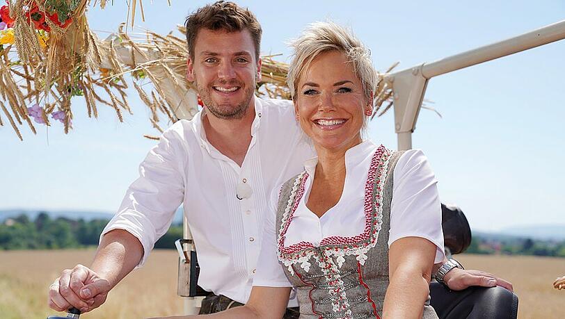 "Extra"-Reporter Ralf Herrmann hat Inka Bause zu ihrem Liebesleben befragt