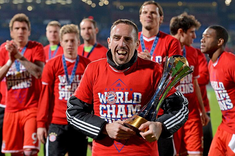 Am Montag wird der Weltfußballer des Jahres 2013 in Zürich gekürt: Bayern-Ass Franck Ribéry besitzt als Europas Fußballer des
Jahres gute Chancen.