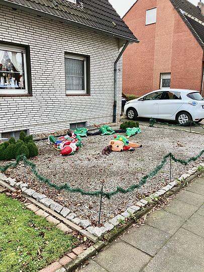 Als "deliriöses Erwachen am dritten Weihnachtstag" hat Ulf Soltau dieses Bild bezeichnet.