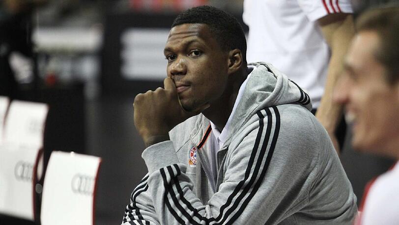 Muss pausieren: Bayern-Forward Deon Thompson. Muss pausieren: Bayern-Forward Deon Thompson.