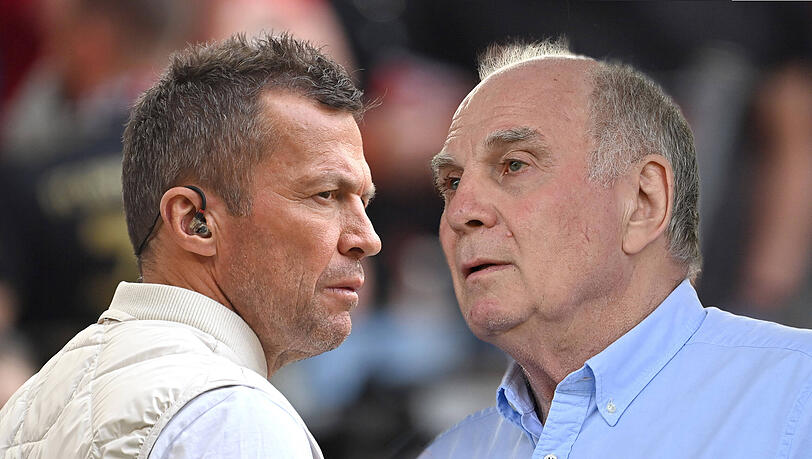 Lothar Matthäus (re.) und Uli Hoeneß sind nicht immer einer Meinung.