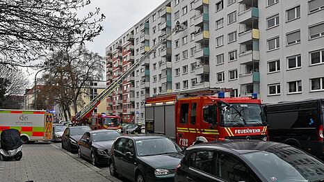 Die Brandursache ist noch unklar, die Polizei ermittelt.