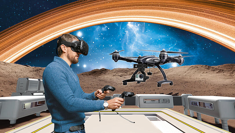 Eine Virtual-Reality-Einkaufswelt will Saturn seinen Kunden bieten - auch in den Münchner Märkten. Eine Virtual-Reality-Einkaufswelt will Saturn seinen Kunden bieten - auch in den Münchner Märkten.