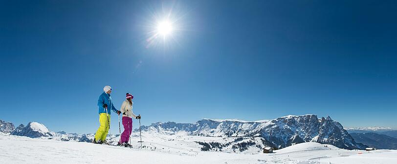 Das Skiparadies Seiser Alm ist ein Spaß für Groß und Klein