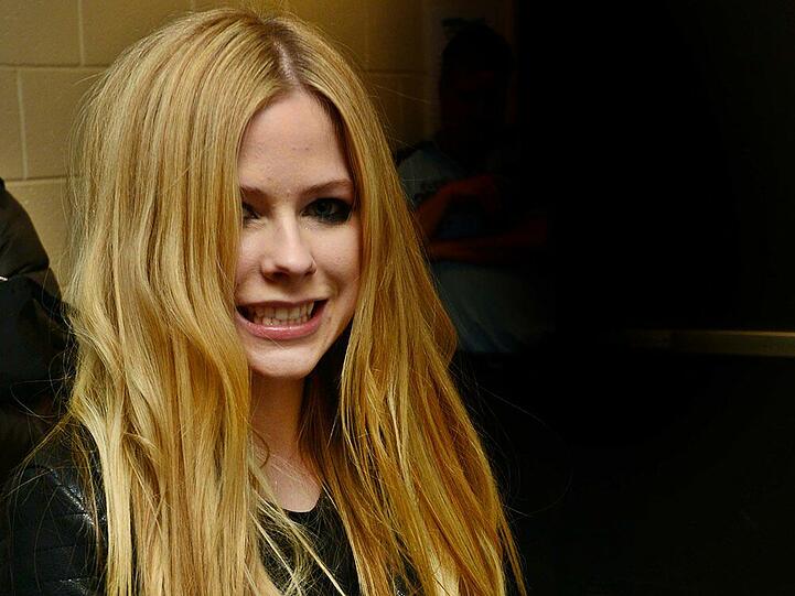 Süchtig nach Bing Crosby: Avril Lavigne