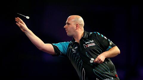 Der 27-jährige Engländer wurde im Januar Darts-Weltmeister. Am Osterwochenende (31.3. bis 2.4.) spielt er beim German Darts Grand Prix im Zenith.