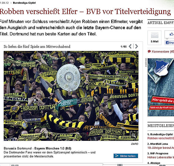 FC Bayern: Dortmund gegen Bayern: Die Pressestimmen - FC Bayern - Abendzeitung München