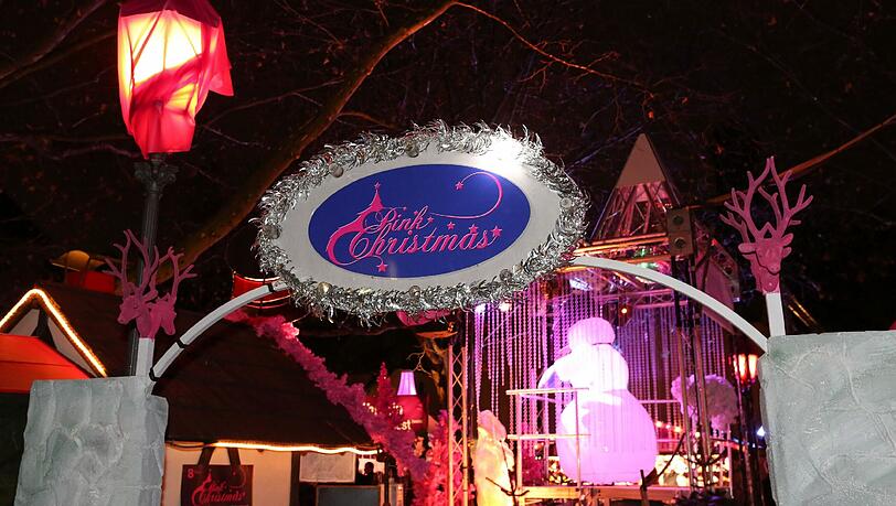 Pinker geht's nicht: "Pink Christmas" ist inzwischen eine Tradition in München geworden.